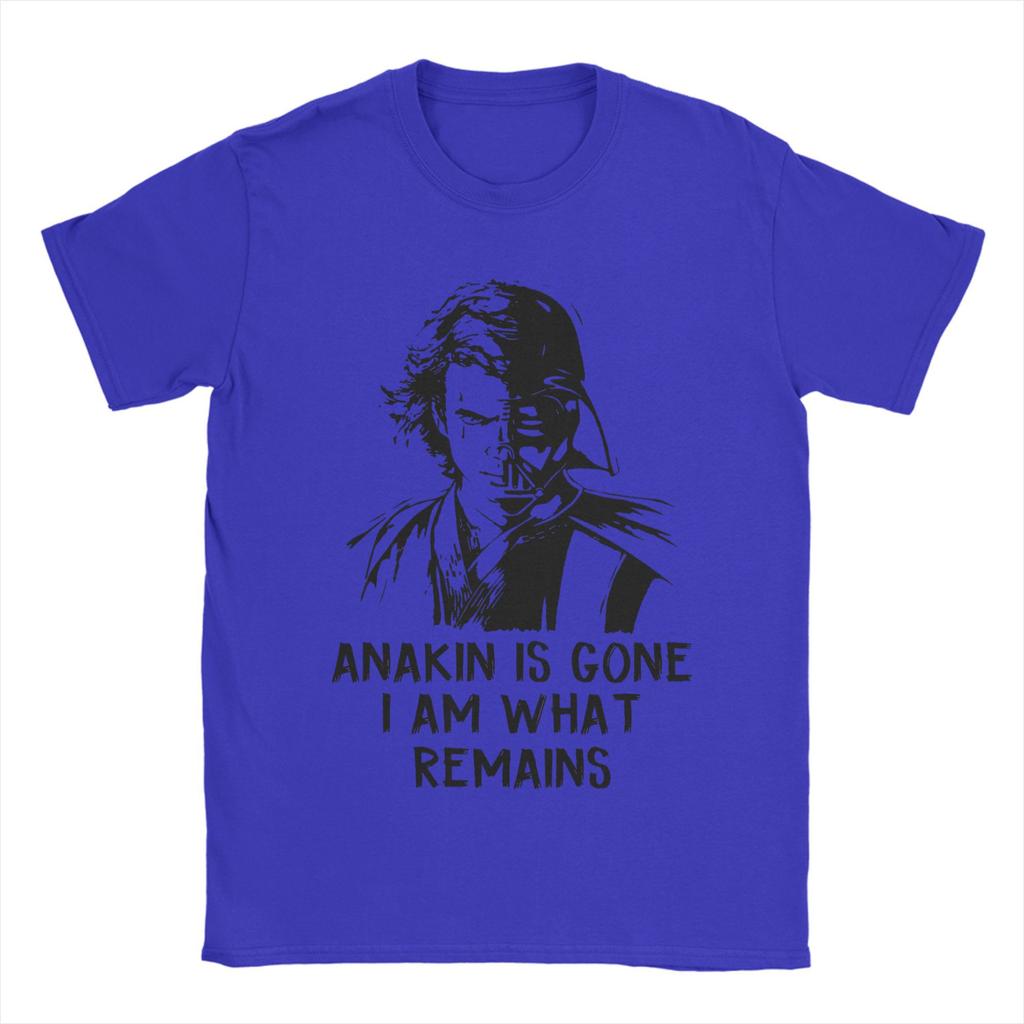 Men's Anakin Skywalker T Shirt 100% Cotton Clothing Casual Short Sleeve Crew Neck Tees Party T-Shirt