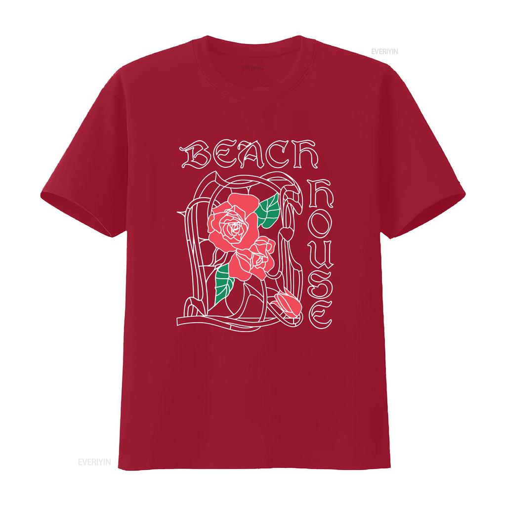 Beach House Band T Shirt Album Dream Pop Music Merch Heavy Cotton vintage Washed Slightly Stretched graphic Casual Soft