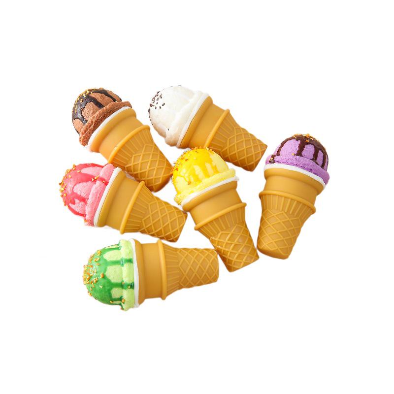 PU Ice Cream Model Prop: Chocolate Popsicle, Sundae, Cone Display Decoration