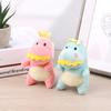 1Pcs Cute Little Dinosaur Pendant Doll Plush Toy Key Chain Bag Pendant Doll Kids Gifts