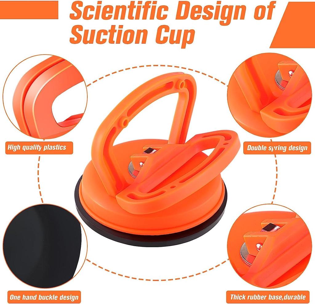 Dent Puller,Powerful Car Dent Puller,Car Dent Removal Kit,Dent Remover Tool for Car Dent Repair, Glass, Screen, Tiles Lifting and Objects Moving