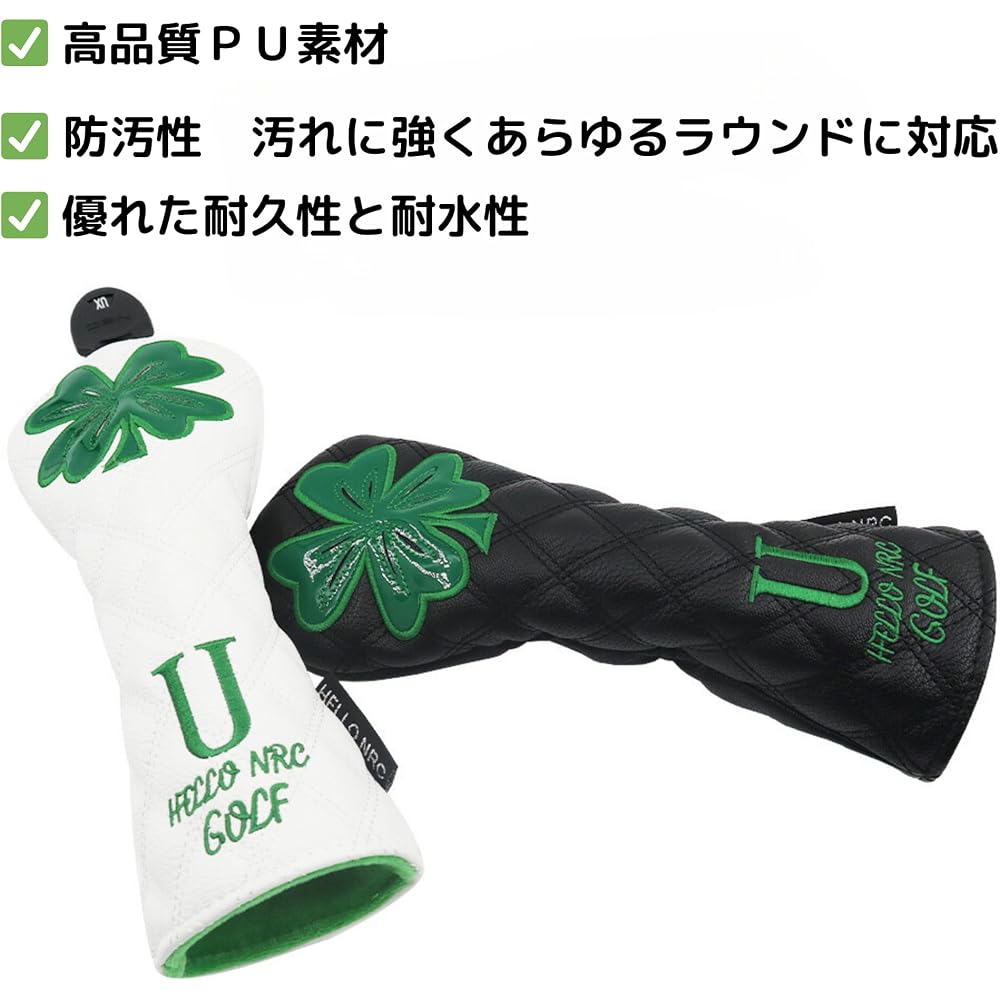 Golf Headcover, Stylish and Cool Quilted Headcover, Available In 5 Colors, High Quality Quilted M...