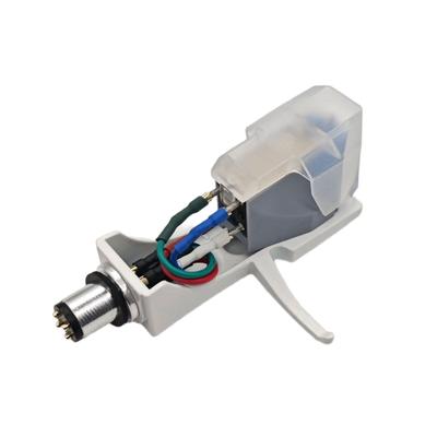 Hochwertiger AT-VM95E/H Plattenspieler-Tonabnehmer-Headshell zur Verbesserung der Klangdynamik und Minimierung von Verzerrungen Tonabnehmer-Nadeln