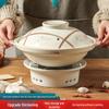 LIEI Ceramic Casserole with Alcohol Stove