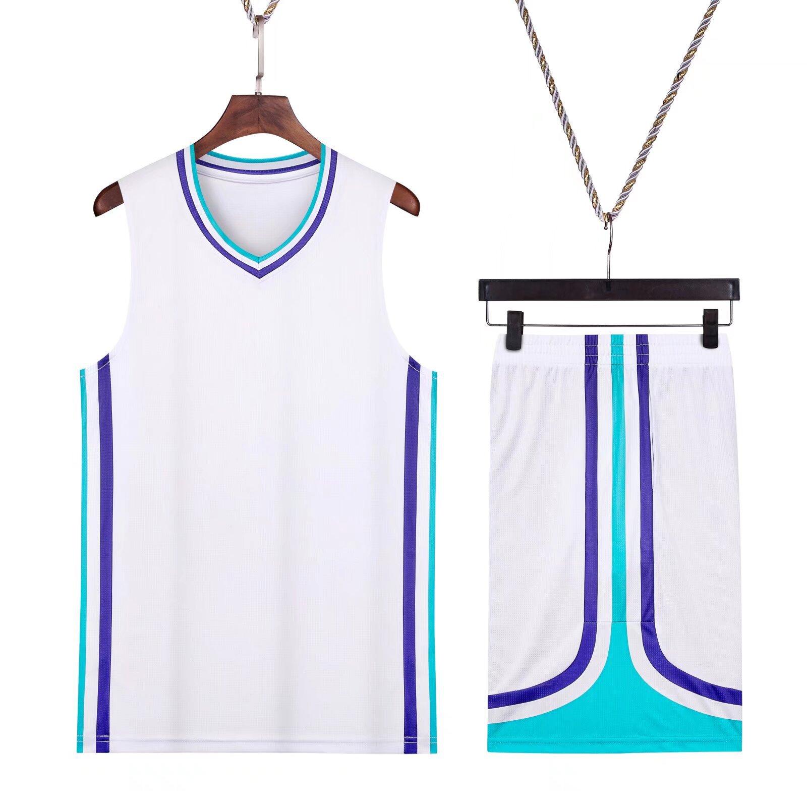 

A55 Basketball Jersey Set, Adult Children S Clothing, Men S Print, Competition Training Jersey, Jersey With Pockets On Both Sides 3Xs-5Xl 3XS/120