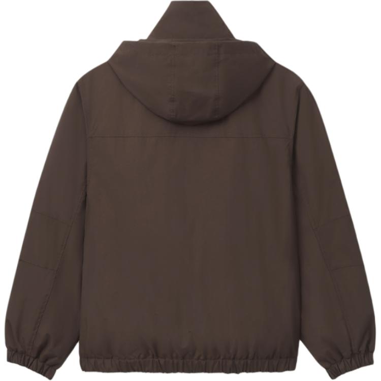 Levis Packable Comfortable Zip-Up Long Sleeve Down Jacket Men Jackets Brown 002HP-0001