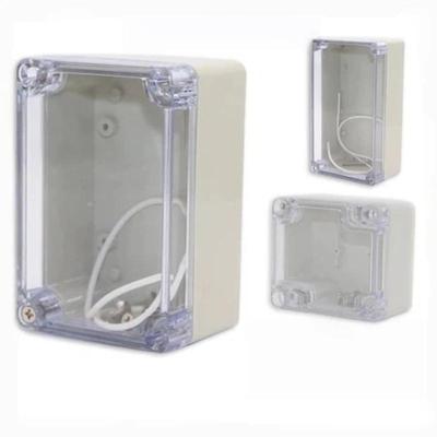 Waterproof Electrical Circuit Enclosure Box Ip65 Abs Electronic Project Wire Junction Box Transparent Waterproof Outdoor Plastic