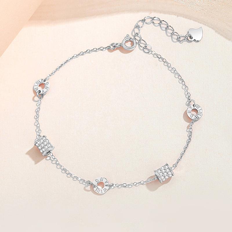 Roman Numerals Small Waist Bracelet Women's Fashion Light Luxury Ins Style Niche High-end Bracelet