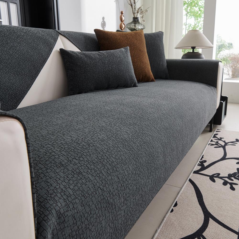 

New Sofa Cushion Simple And Versatile Seat Cushion Universal In All Seasons, Living Room Non-Slip Sofa Cover Cover Cloth 70*70cm