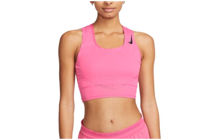 Nike Tank Tops Women s Pink Crew Neck Moderate Other DM8728-606 XL
