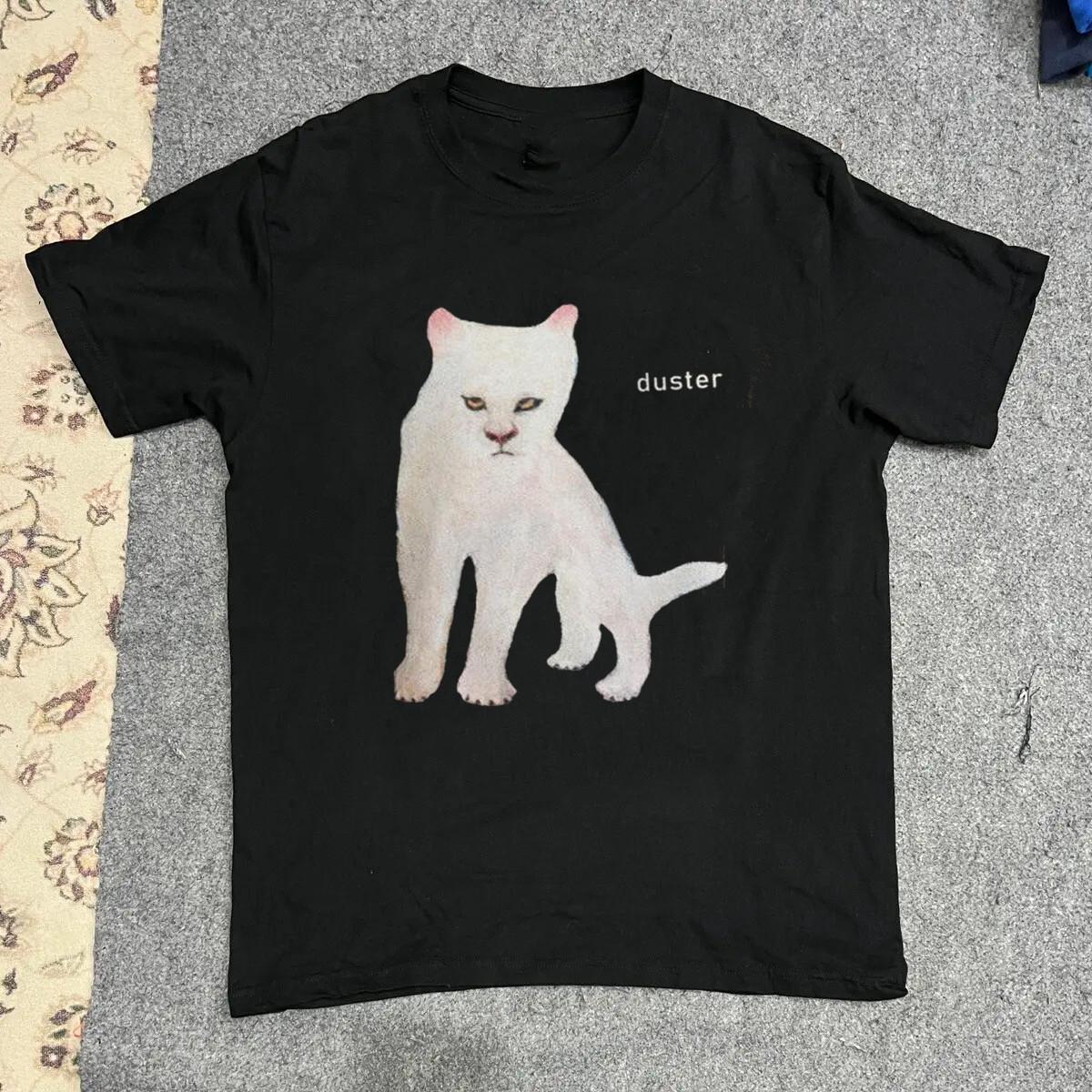 Редкая футболка Duster Band White Cat Album черная всех размеров S