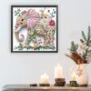 Elephant Special Shaped 5D DIY Partial Drill Diamond Painting Kits for Adults Beginners Home Decor Crystal Diamond Art 30x30cm