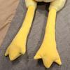 Cute Big White Goose PP Duck Plush ToySleep Pillow Cushion Soft Stuffed Animal Doll Birthday Gift for Girl55-155cm