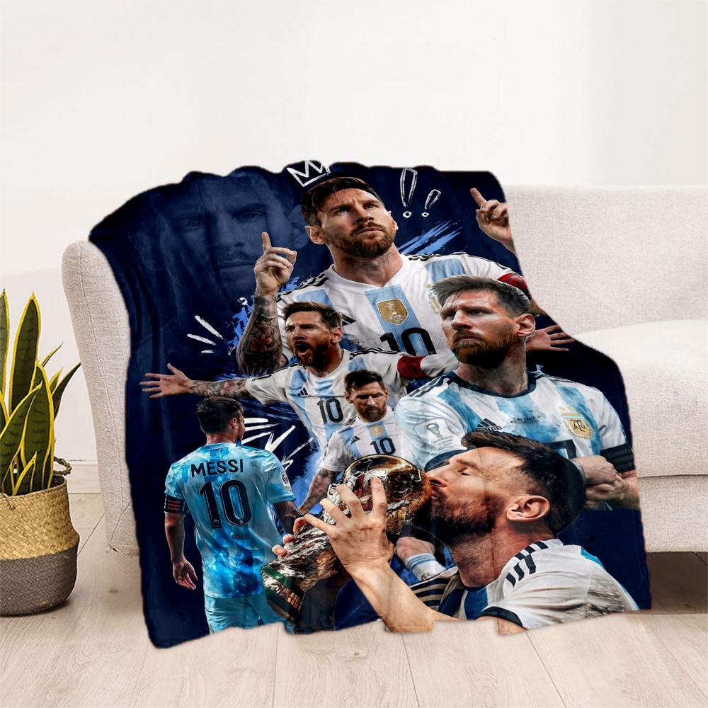 Lionel Messi Spiderman Lionel Messi Blanket Soft Cozy Suitable For Seaside Picnics Chair Four Seasons Multipurpose Warmthful Decor