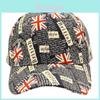 Stylish British Flag Baseball Cap Breathable Cotton Hat For Men And Women