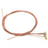 Acoustic Guitar String Replacement AntiRust Coating Light Musical Instrument Accessories(Copper )