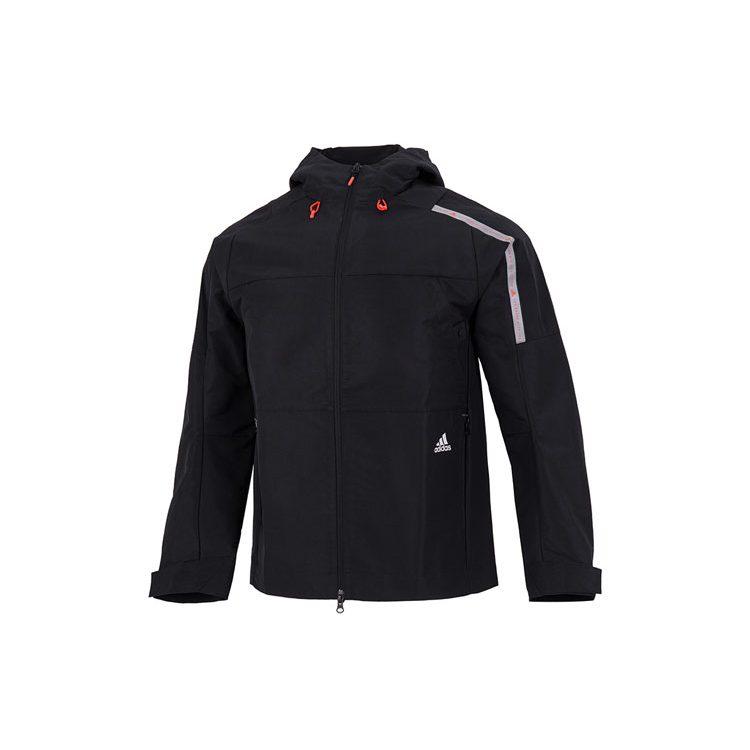 Adidas Jackets Men's Black Hooded Moderate Other HR4438