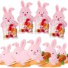 20/10Pcs Easter Rabbit Candy Bags Paper Cookie Candy Box Gift Packing Boxes Birthday Party Decor Supplies Easter Party Decor