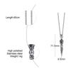 Vnox Colliers de Protection Bouddhiste Tibétain en Acier Inoxydable Punk pour Hommes, Pendentif Amulette Saint Patron Bijoux de Prière