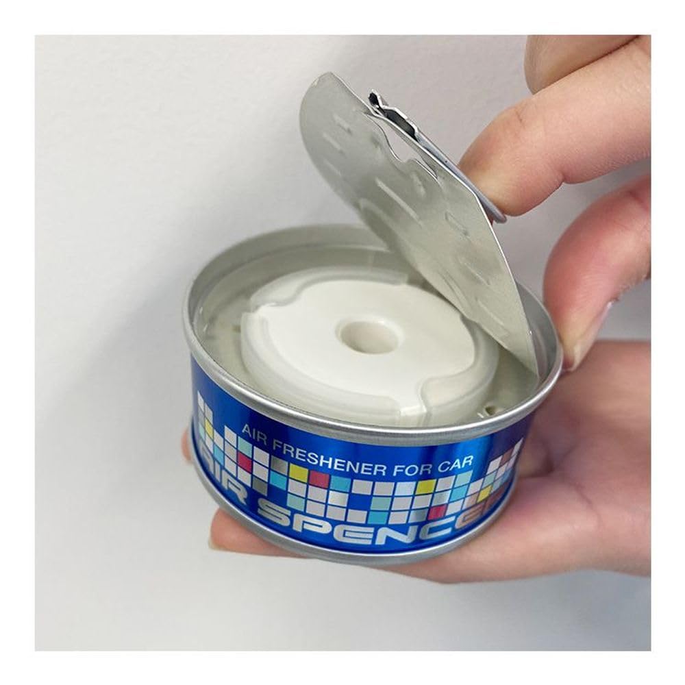 Air Spencer Eikosha Bil Luftfrisker Air Spencer AS Stativ Parfyme Musk og Woody Sue Patron, Type, Påfyll, Type, Duft, 40g, A25,
