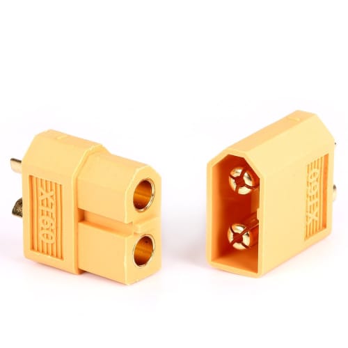 XT60 Male/Female Bullet Connector Plug for RC LiPo Battery (10 Pairs)