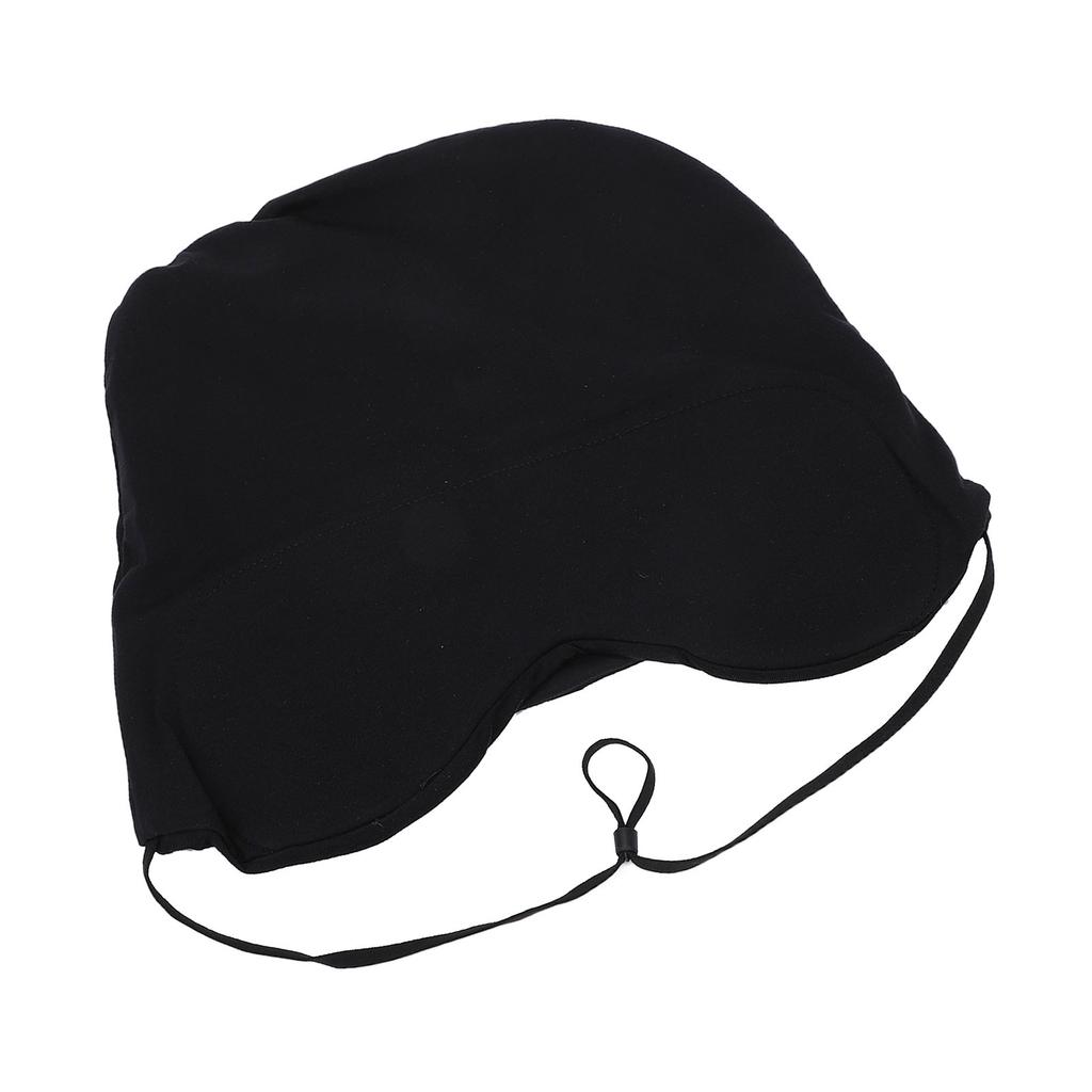 Touca de Dormir Blackout com Cobertura para Olhos Bloqueia Luz à Prova de Vento Macia Touca Blackout para Dormir ou Tirar um Cochilo para Viagem Cochilo Preto