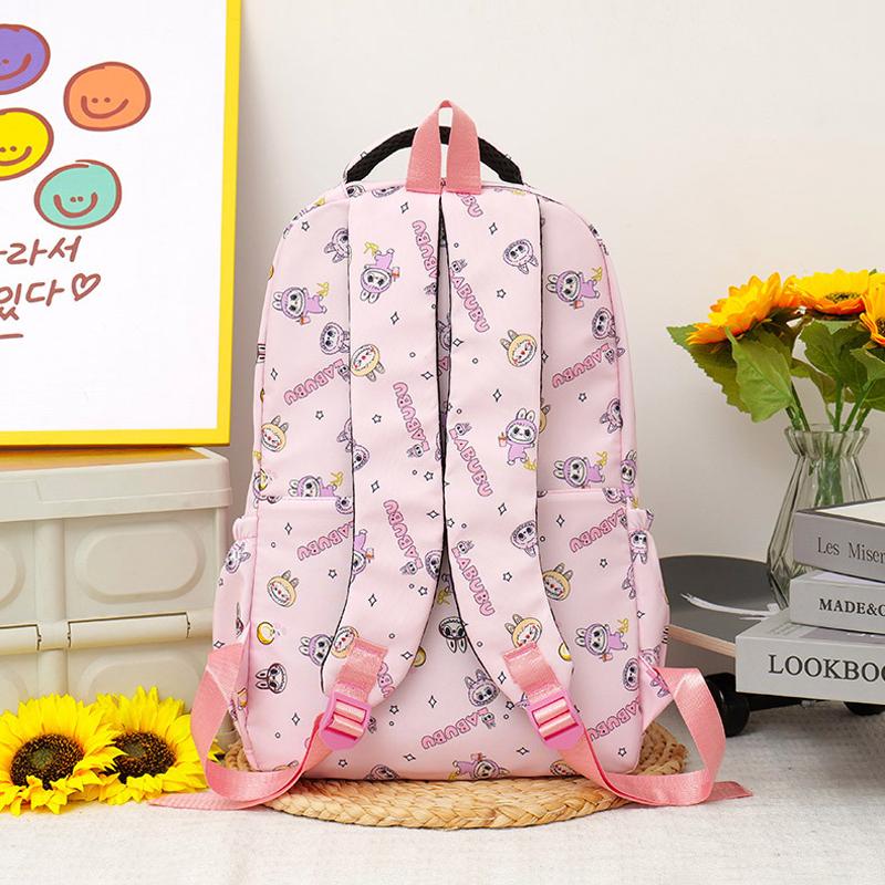 Batoh LABUBU Školní taška Volnočasový batoh Dětská taška Batoh pro základní školu LABUBU Dívčí Chlapecký školní batoh 6 barev