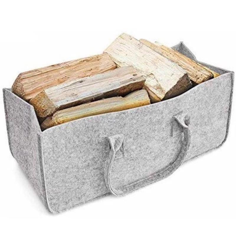 

Large Capacity Portable Firewood Storage Organizer Bag