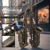 M MBAT Alto Saxophone E Flat Premium Antique Brass Body  Alto Saxophone Set Pro Woodwind Instruments with Case Sax Accessories