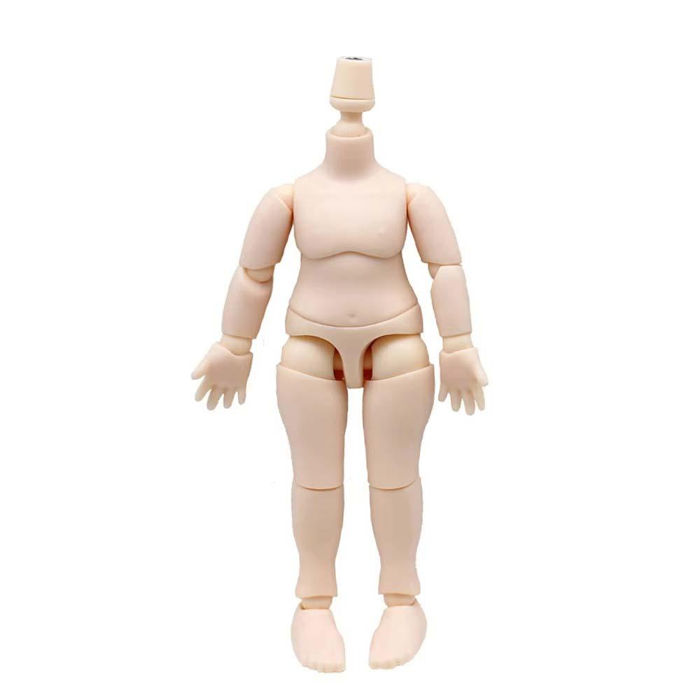 Moveable Joints Doll Model Body Multi-skinned Obitsu Doll Children Gift Ob11 Doll Body  DIY Toy