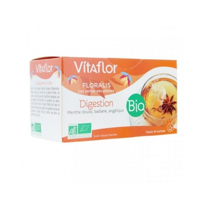 Vitaflor Bio Tisane Digestion 18 Sachets X1,5g
