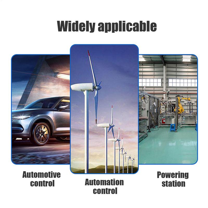 Automotive Relay Kit 12V40A Cooling Fan Relay Waterproof Accessories With Temperature Sensor For Rainy Days