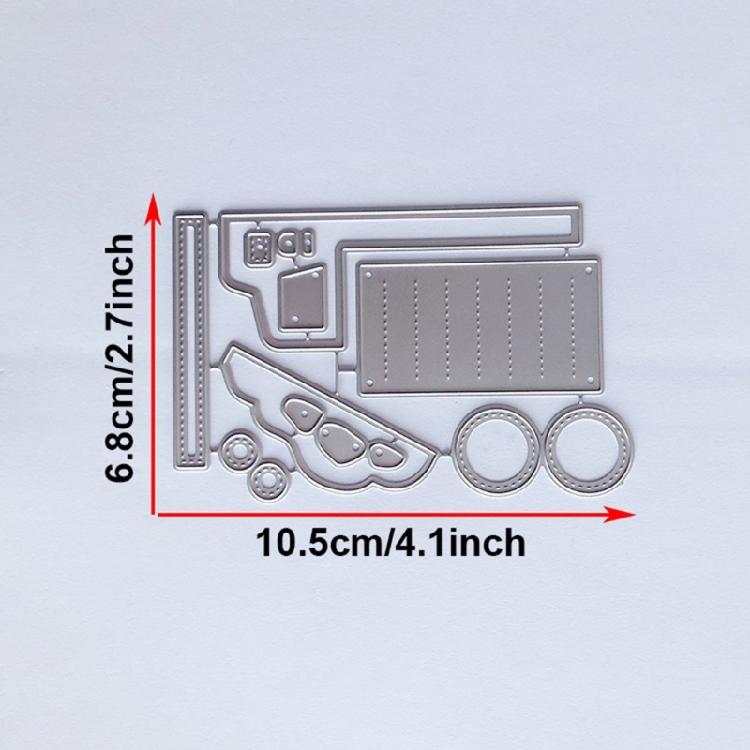 LKW Bagger Metall Stanzformen Schablonen Formen Präge Schablonen Stanzteile für Scrapbooking Kartenherstellung Dekorationen