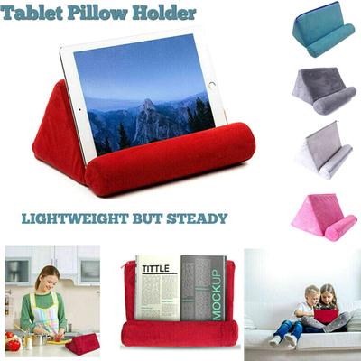 1pc tablet travesseiro suporte suporte de espuma livro resto leitura cama suporte almofada