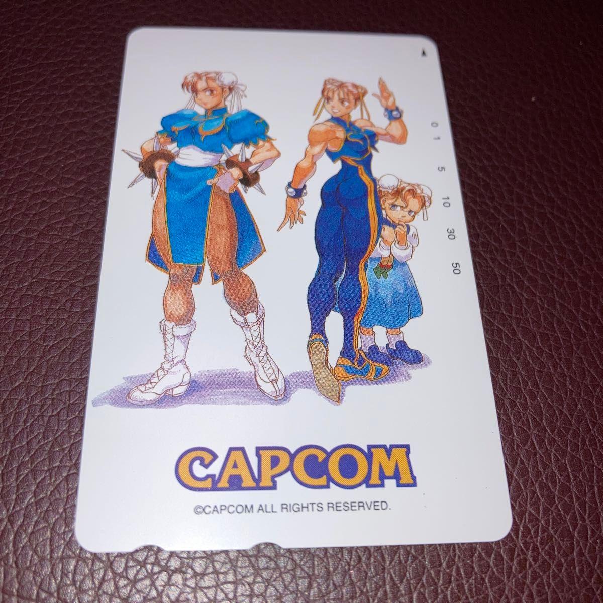 Used Street Fighter Telephone Card Chun-Li CAOM