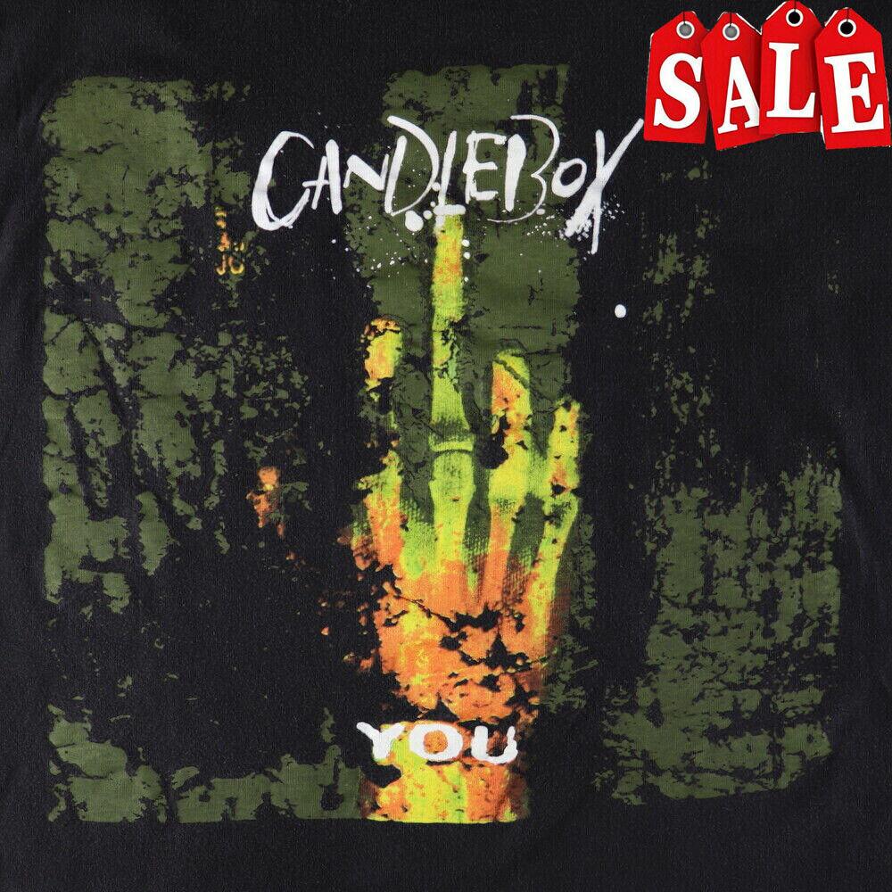 Vintage 1990s Candlebox You Shirt Short Sleeve Black All Size Unisex T-Shirt L