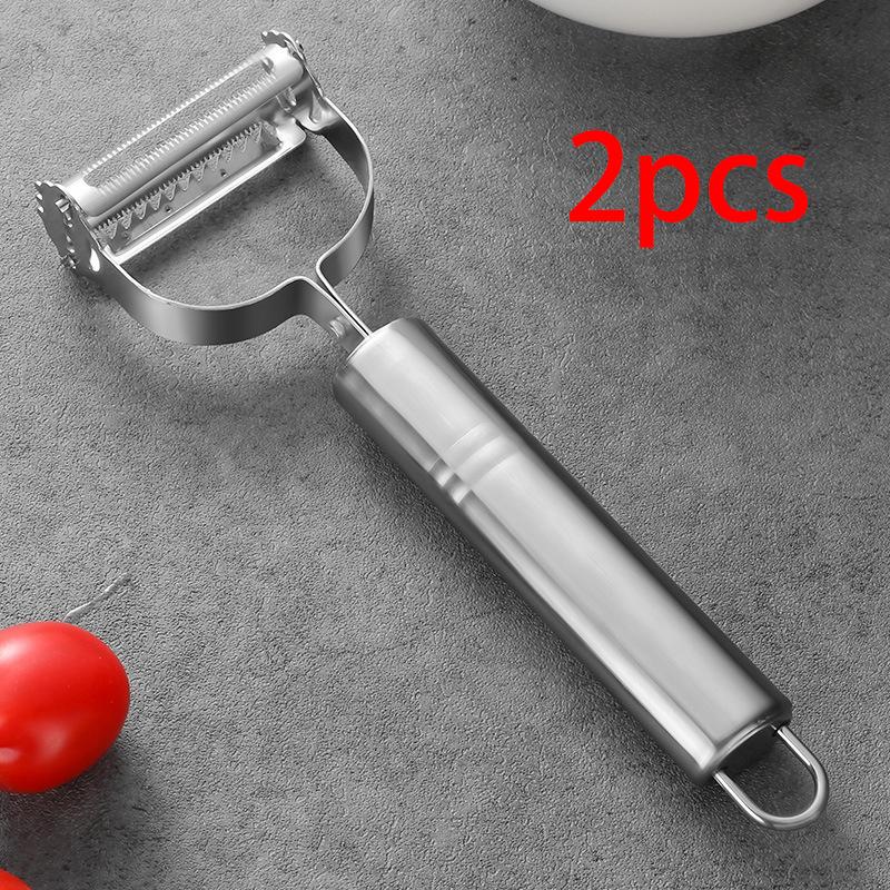 Multifunctional Vegetable Peeler Stainless Steel Potatoes Carrots Grater Fruit Peeler Cutter Melon Planer Kitchen Gadgets