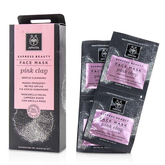 APIVITA Express Beauty Face Mask with Pink Clay (Gentle Cleansing)