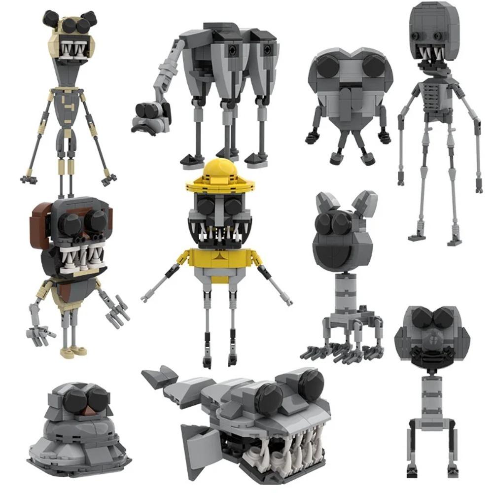 Zoonomaly Zoo Blocks Figure Toy Zoonomaly Block Set Horror Game Figure Zoonomaly Brick Guard Cat Koala Monster Animals Building