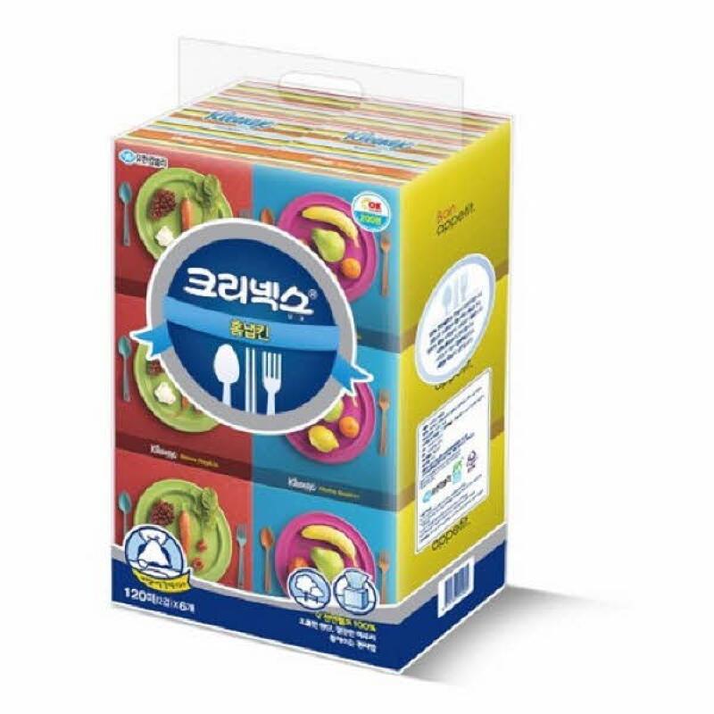 

Kleenex Home Napkins 120 Sheets x 6 Pack