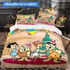 The Croods Players Adventure 3pcs K-pop music group Bedding set,Ideal for Bedroom, Dormitory,Including Duvet Cover And 2pcs Pillowcases,Fan gifts