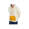 Vans FW22 Solid Color Hooded Drawstring Big Pocket Pullover Long Sleeve American Vintage Sweatshirt Men Sweatshirt White VN0A7YGI3KS