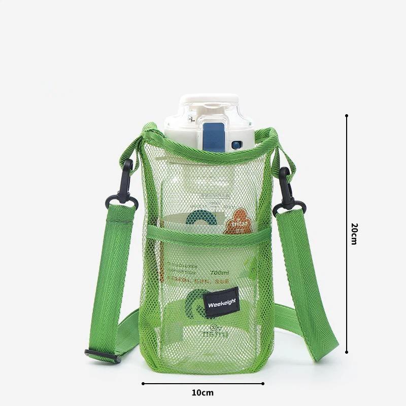 Outdoor Water Bottle Shoulder Strap Anti-drop Crossbody Bottle Protector for Camping Hiking Climbing Trips
