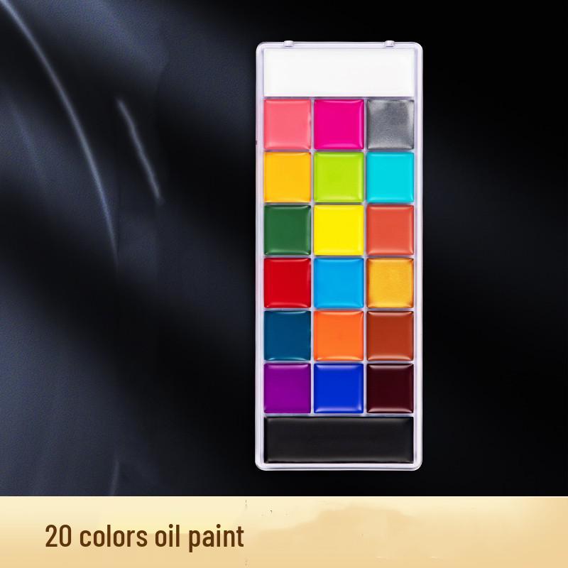 Children's Water-Soluble Face Paint Pigments for Body, Opera, and Clown Stage Makeup