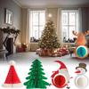 Charming Mini Christmas Tree Paper Decoration For Festive Holiday Celebrations