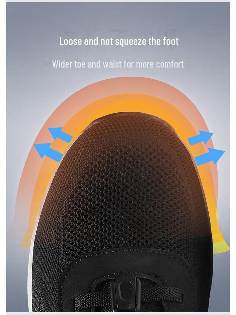 Women's Oil-Free Non-Slip Walking Shoes with Magnetic Vibration and Terahertz Energy for Pulse Massage