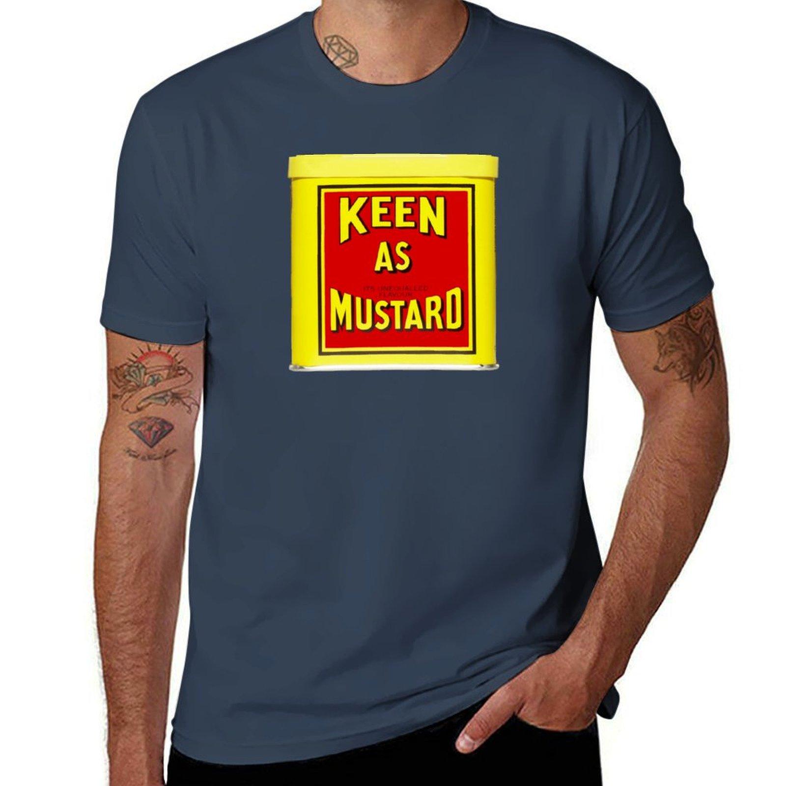Keen as Mustard TShirt Urban Style Casual Short Sleeve Top S