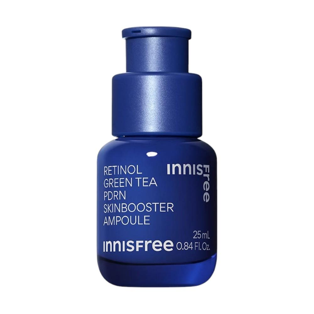 INNISFREE Ретинол Зеленый Чай PDRN Бустер для Кожи Сыворотка Уход за Порами Сыворотка Сияние 25 мл