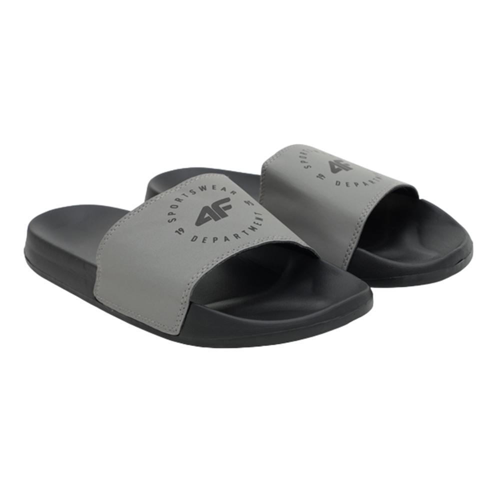 4F Mens Logo Summer Flip Flops