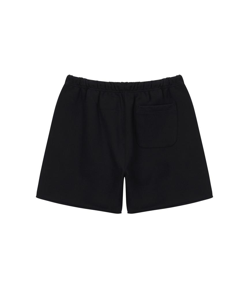 Matile Basic Logo Short Sweat Pants / Black